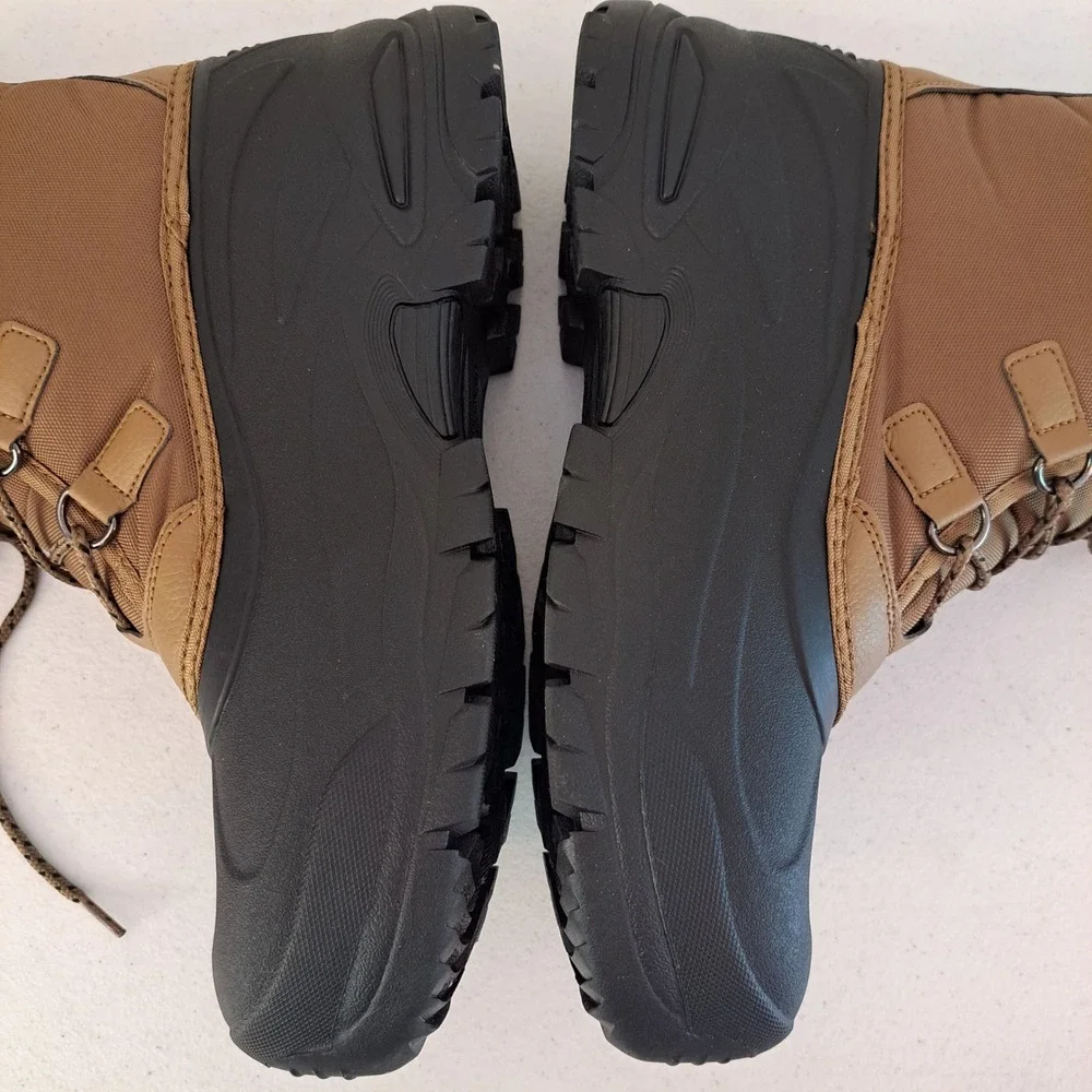 Staheekum Snow Boot Mens Size 13 Brown Insulated Waterproof -20F Rated 1260-798